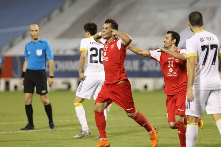 پرسپولیس 2 پاختاکور 0؛ یک قدمی فینال آسیا