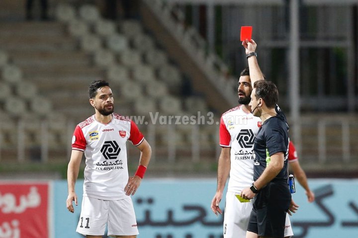 نقد داوری سایپا پرسپولیس؛اخراج داشت؟(عکس)