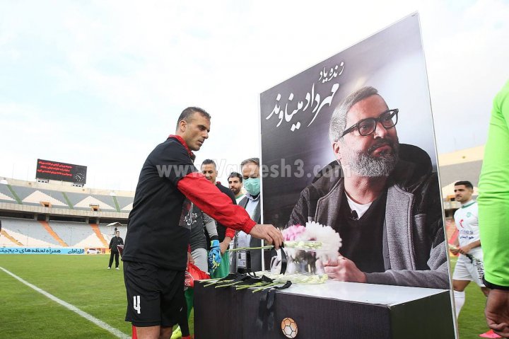 سنگ تمام پرسپولیسی‌ها برای مهرداد در آزادی (عکس)