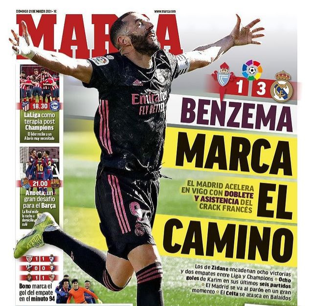واکنش مشابه نشریات مادریدی به برد مهم رئال(عکس)