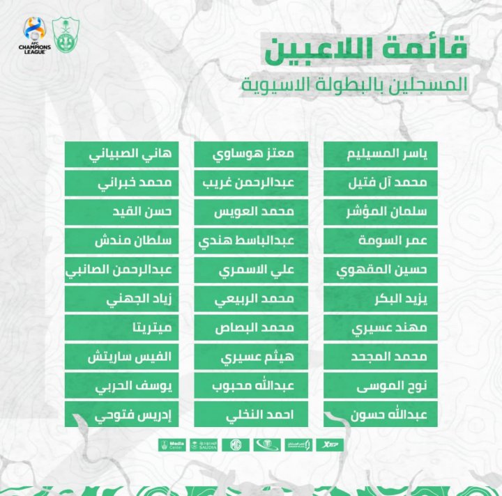 چهار سورپرایز بزرگ در لیست آسیایی الاهلی