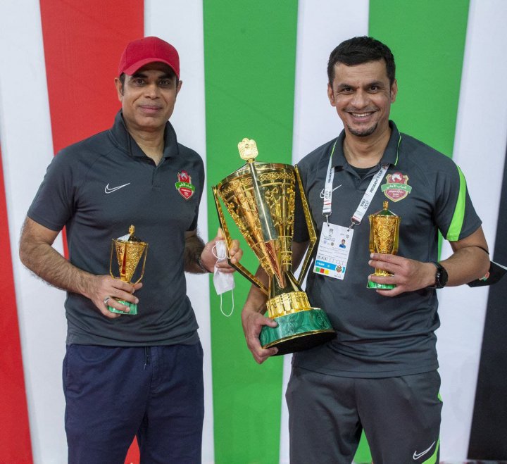 قهرمانی الاهلی با سرمربی ایرانی الاصل(عکس)