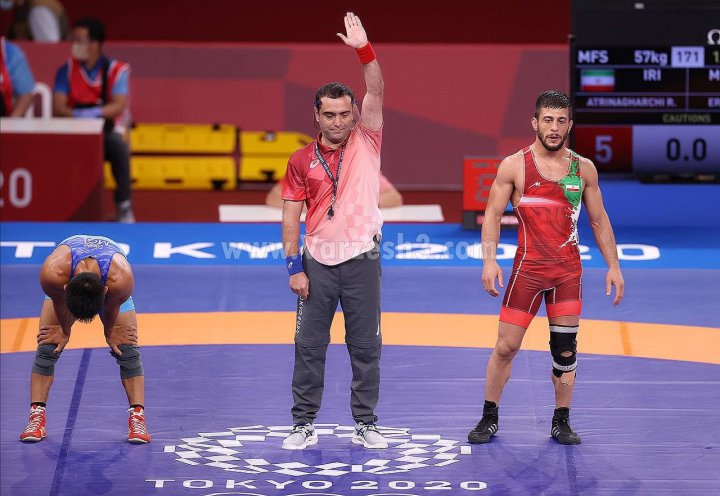 سبک وزن ایرانی در نیمه نهایی المپیک