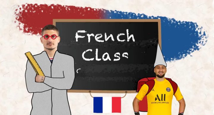 ستاره‌ایتالیایی PSG معلم زبان فرانسه شد (عکس)