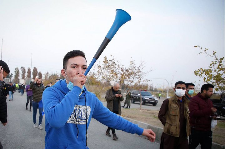 طلسم حضور هواداران اینگونه شکسته شد (عکس)