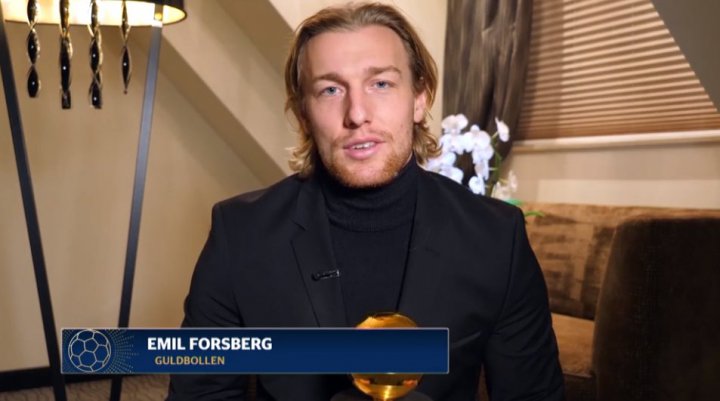 زلاتان نه، ستاره لایپزیش مرد سال فوتبال سوئد شد