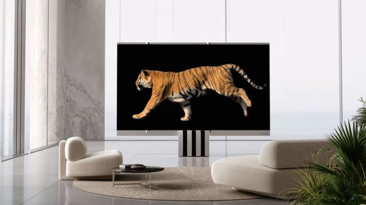 این تلویزیون ۱۶۵ اینچی با تکنولوژی میکرو LED و تاشو، ۴۰۰ هزار دلار قیمت دارد