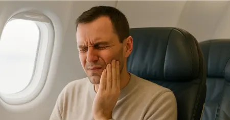 بارودنتالژیا؛ راز دندان درد در طول سفرهای هوایی و غواصی