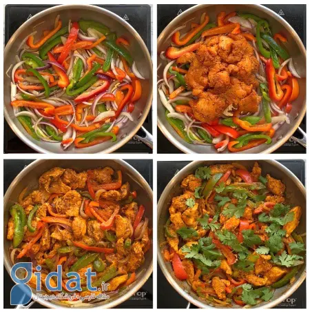 نحوه تهیه رول های کاتی مرغ