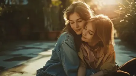 عشق ابدی؛ کپشن برای عکس مادر و دختری در اینستاگرام