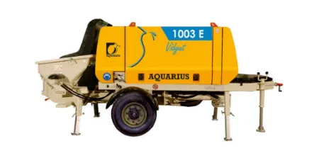 پمپ بتن, پمپ بتن ثابت