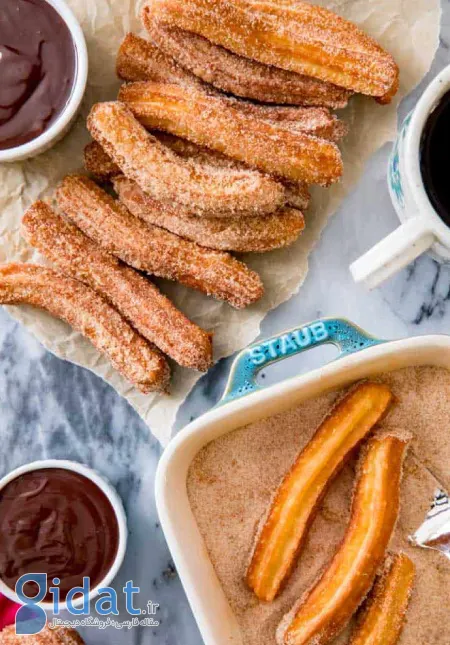 مراحل تهیه چوروس