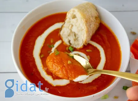 نکته هایی برای تهیه سوپ گوجه فرنگی و هویج