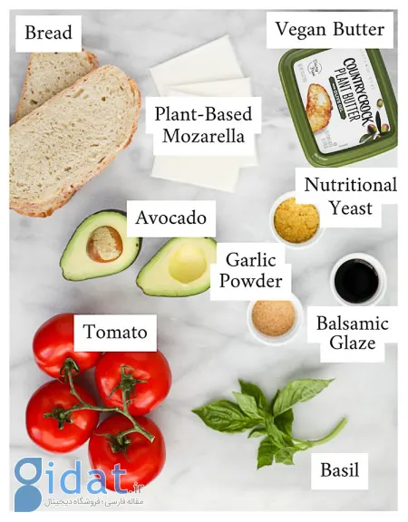 طرز پخت پانینی کاپرزه گیاهی