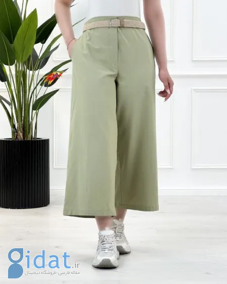 نحوه ست کردن شلوار واید لگ
