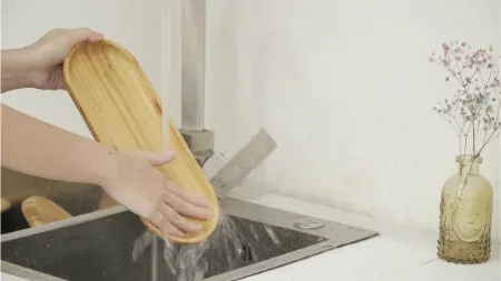 رازهایی برای تمیز کردن سریع ظروف بامبو و چوبی