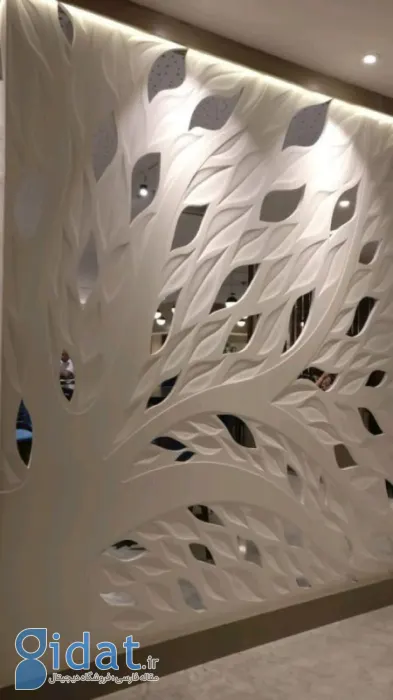 نمونه هایی از دیوارپوش های خلاقانه برای سالن پذیرایی