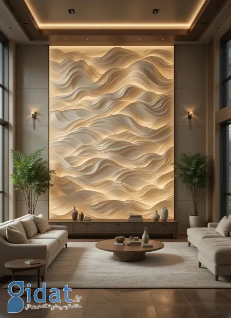 انواع دیوارپوش های خلاقانه