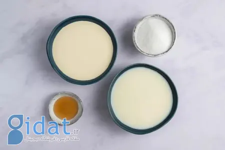 روش های درست کردن بستنی وانیلی