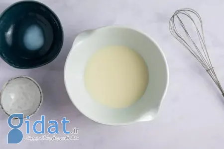 طرز درست کردن بستنی وانیلی