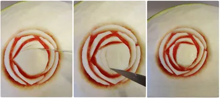 آموزش میوه آرایی شب یلدا برای عروس,سفره ارایی شب یلدا