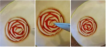 سفره آرایی شب یلدا برای عروس,اموزش تزیین میوه شب یلدا