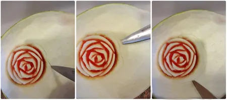 میوه آرایی ساده شب یلدا,تزیین میوه یلدا