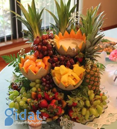 آموزش میوه آرایی شب یلدا
