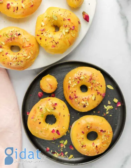 طرز تهیه دونات بدون روغن