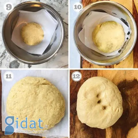 مراحل پخت دونات بدون روغن