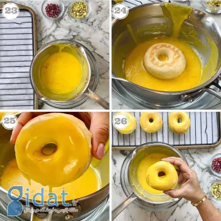 روش پخت دونات در ایر فرایر
