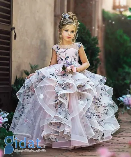 مدل های لباس تولد دخترانه پرنسسی شیک