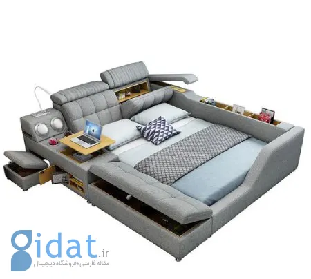 مدل تخت خواب هوشمند