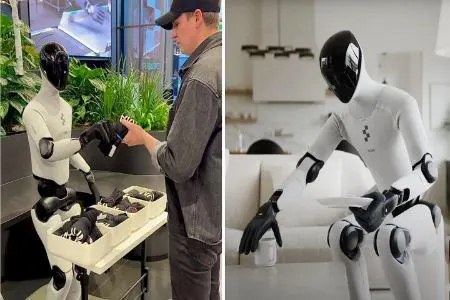 ال‌جی از ربات انسان‌نمای جدید خود رونمایی کرد