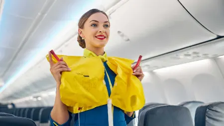 جلیقه نجات هواپیما, تجهیزات ایمنی هواپیما