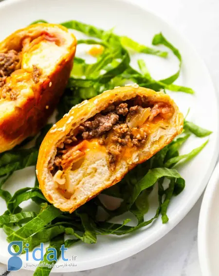 طرز تهیه بمب چیزبرگر بیکن بسیار خوشمزه