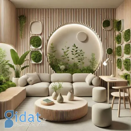 طراحی بیوفیلیک داخلی