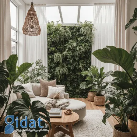 همه چیز درباره طراحی بیوفیلیک داخلی