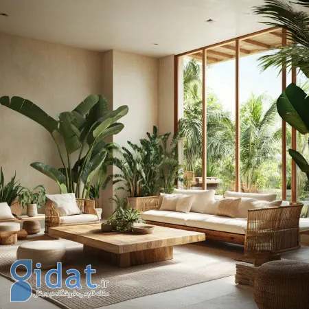 نمونه هایی از طراحی بیوفیلیک داخلی