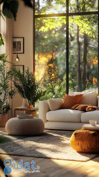 جدیدترین طراحی بیوفیلیک داخلی