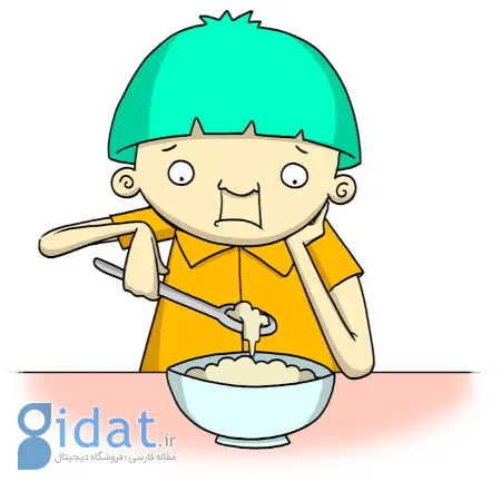 فرنی و صبحانه بچه‌ها