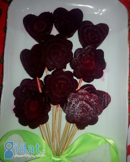 تزیین لبو یلدا,تزیین لبو پخته