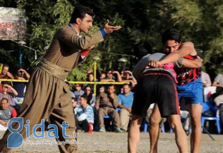 ورزش زوران: نبرد کشتی گیران در قلب کرمانشاه