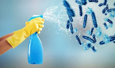 نقش نظافت در هوا از آنفولانزا, کاهش انتقال سرماخوردگی در خانه