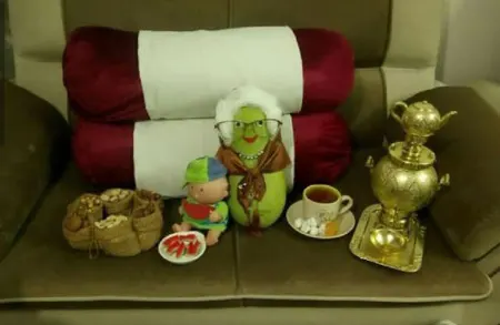 تزیین سفره شب یلدا,سفره يلدا