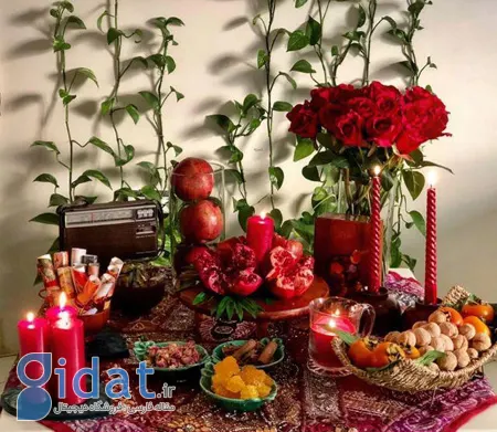 ایده‌هایی برای تزیین سفره شب یلدا