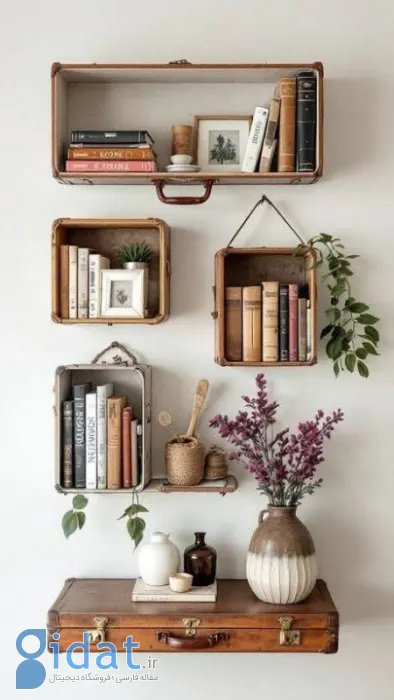 دکوراسیون خانه با وسایل بازیافتی