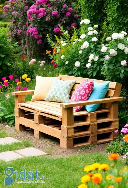 نمونه هایی از مبلمان بازیافتی و خلاقانه