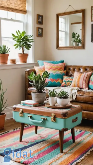 نمونه هایی از مبلمان بازیافتی و خلاقانه