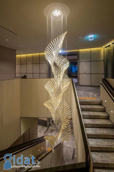 طراحی لوسترهای مدرن برای سقف های بلند